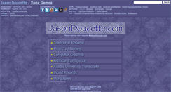 Desktop Screenshot of jasondoucette.com